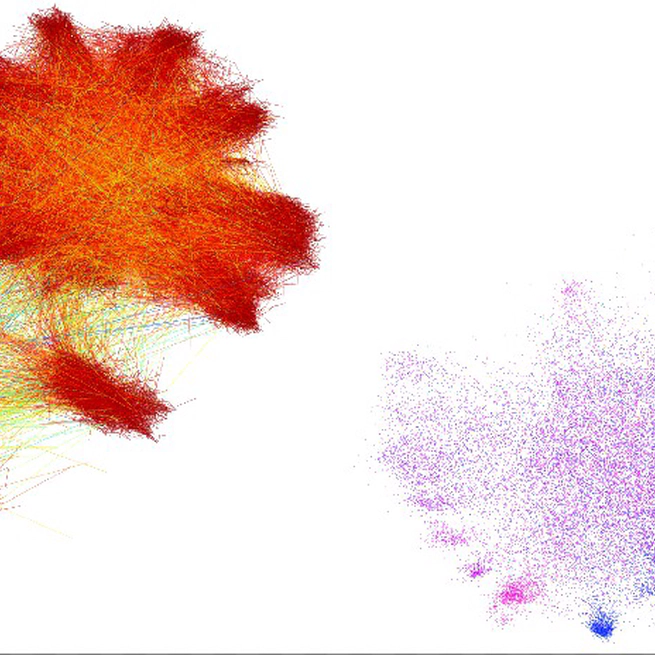 DRGraph: An Efficient Graph Layout Algorithm for Large-scale Graphs by Dimensionality Reduction