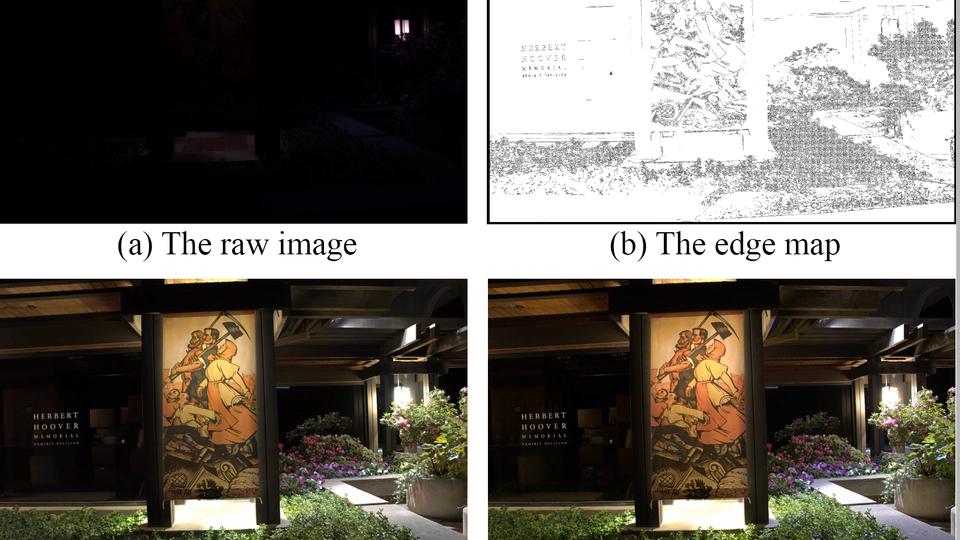 EEMEFN: Low-Light Image Enhancement via Edge-Enhanced Multi-Exposure Fusion Network